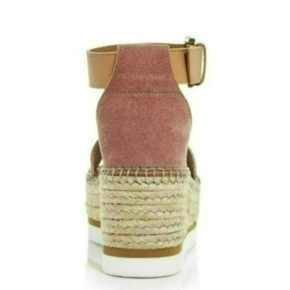 See by Chloe Glyn Platform Wedge Espadrille Sandal - Picture 3 of 7